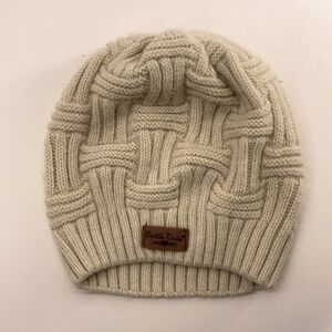 Britt's Knits basket weave knit pattern youth winter hat